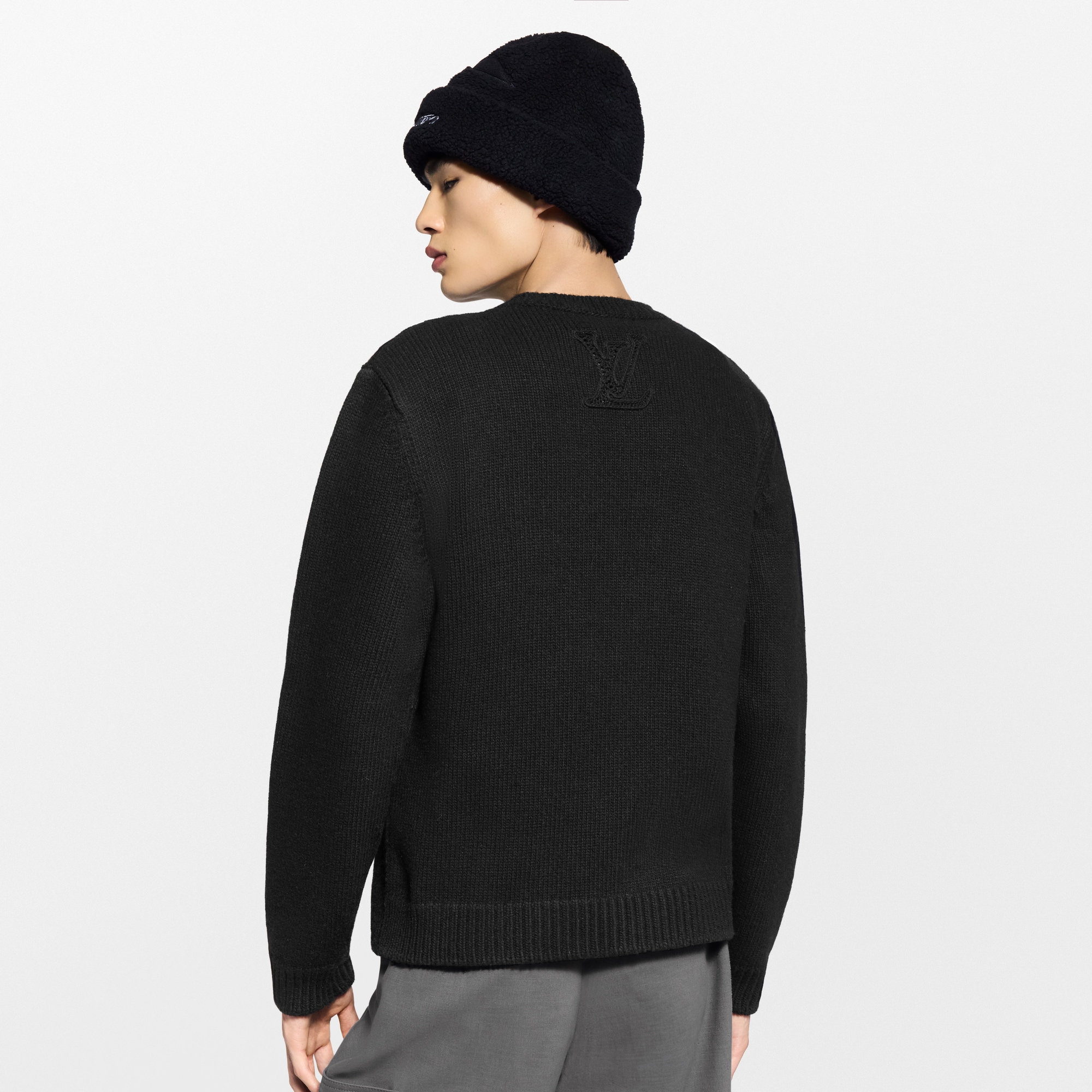  Homme LV Ski Pull en maille ornementée | Louis Vuitton ® (Zoom produit)