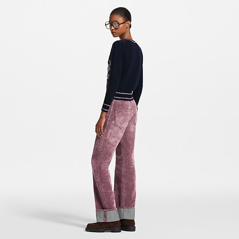 Prêt-à-Porter Maille Pull Monogram 3D à losanges | Louis Vuitton ® (Zoom produit)