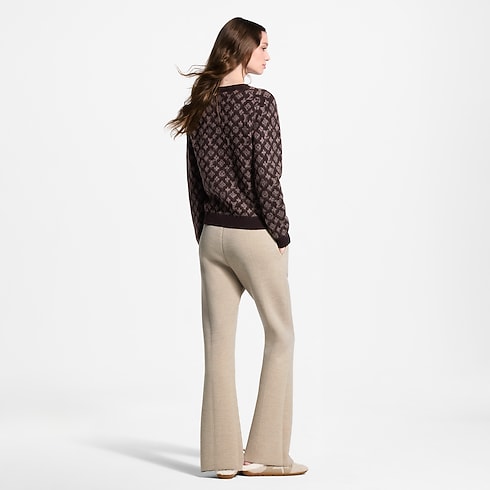 Prêt-à-Porter Maille Pull Monogram en maille brossée | Louis Vuitton ® (Zoom produit)
