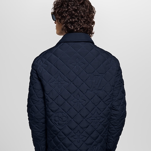 Ready-to-Wear Coats and Outerwear Quilted Monogram Overshirt | Louis Vuitton ® (Product zoom)