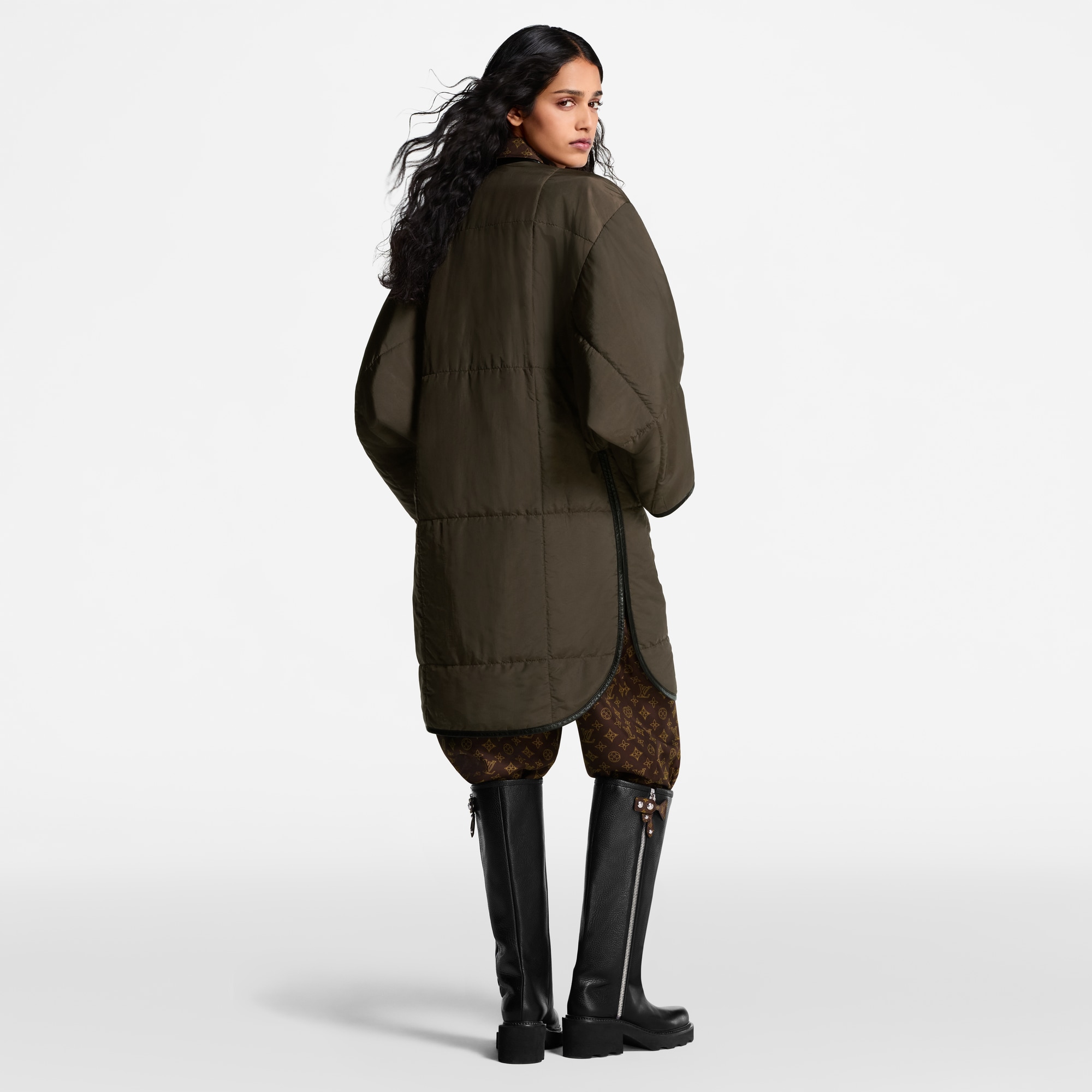  Ready-to-Wear Coats and Jackets Quilted Toggle Detail Coat | Louis Vuitton ® (Product zoom)