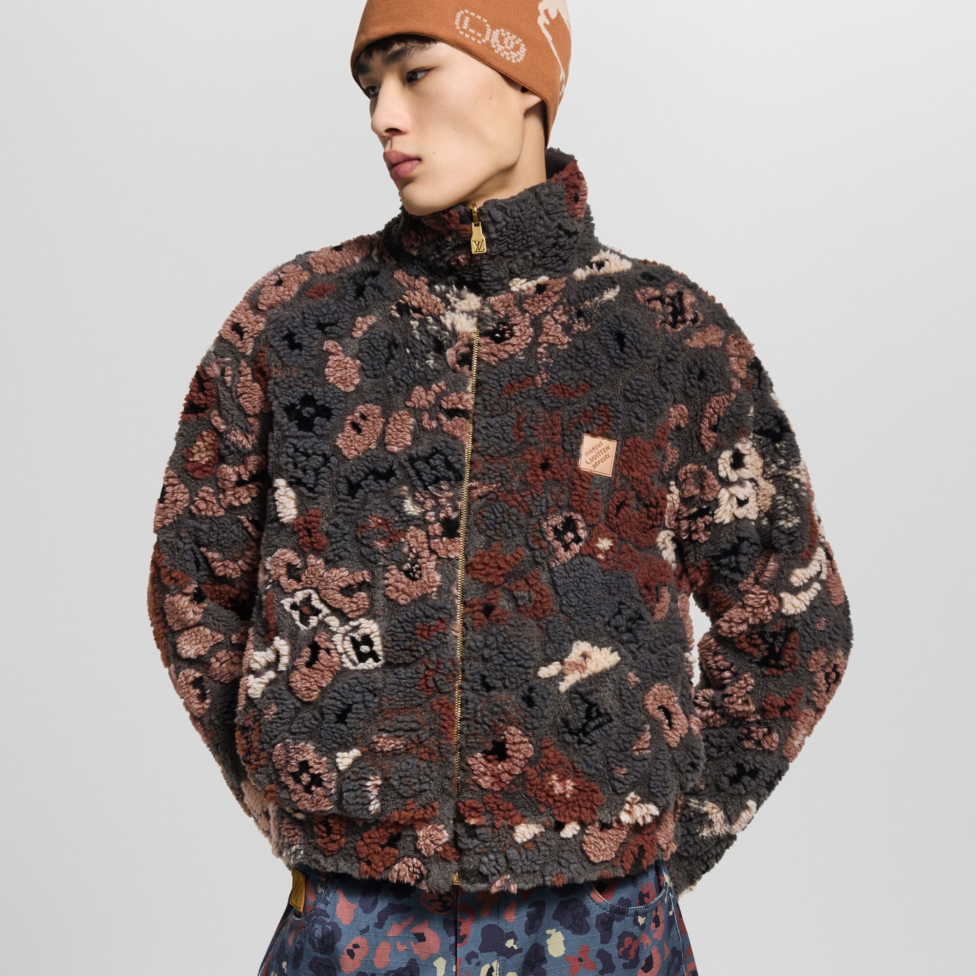  Ready-to-Wear All Ready-to-Wear Reversible Fleece Blouson | Louis Vuitton ® (Product zoom)