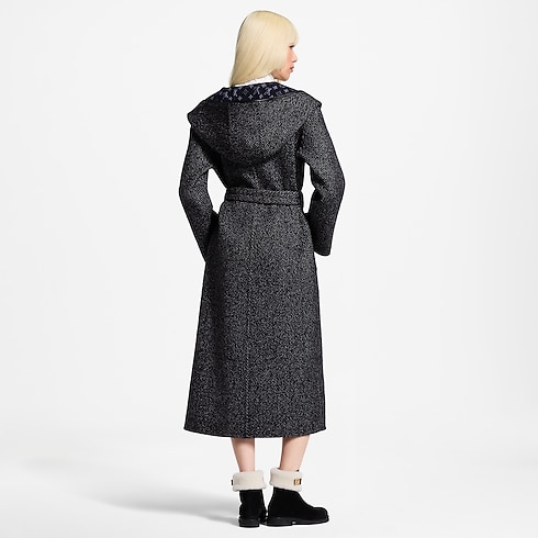 Ready-to-Wear Coats and Jackets Reversible Hooded Wrap Coat | Louis Vuitton ® (Product zoom)