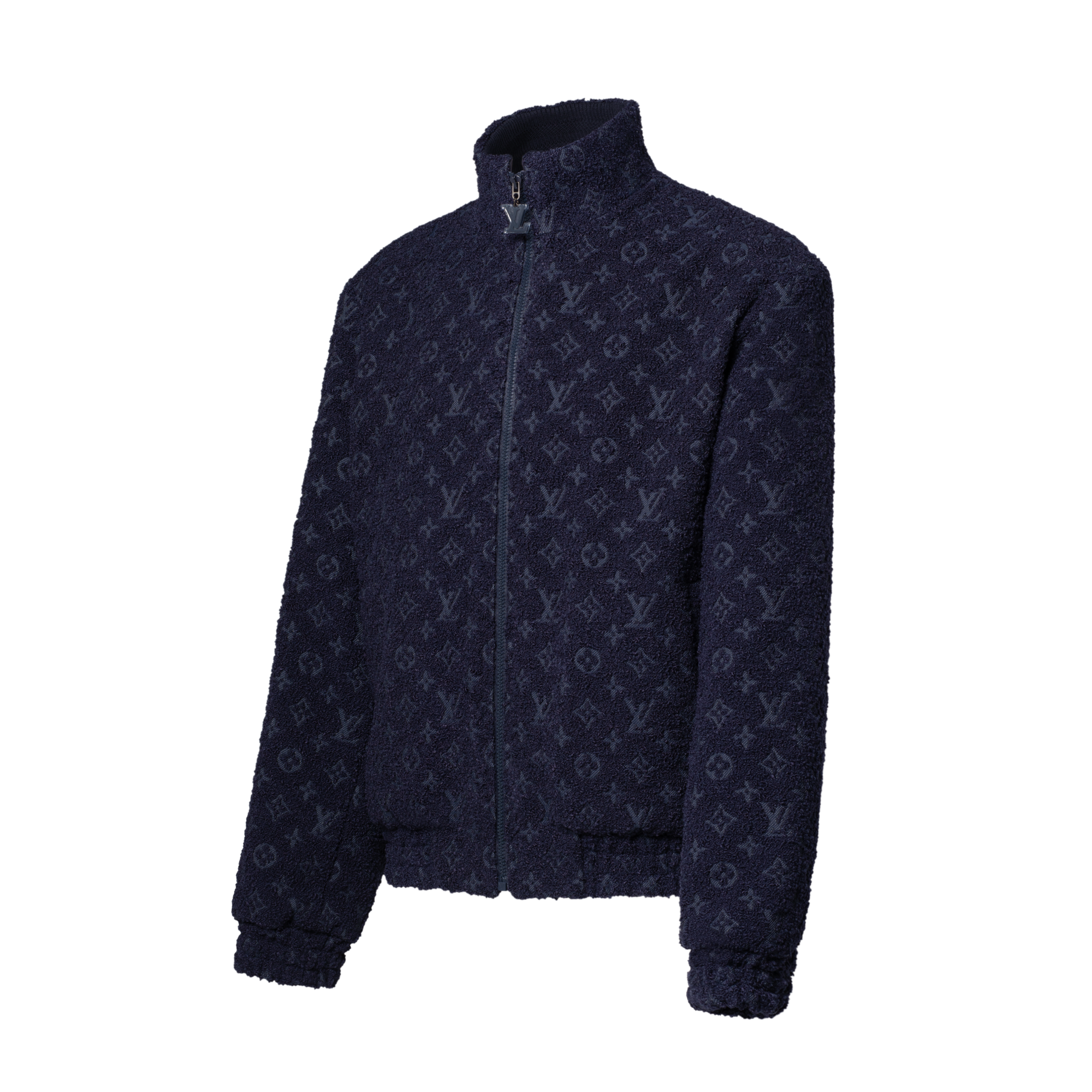  Ready-to-Wear Coats and Outerwear Reversible Monogram Fleece Bomber | Louis Vuitton ® (Product zoom)