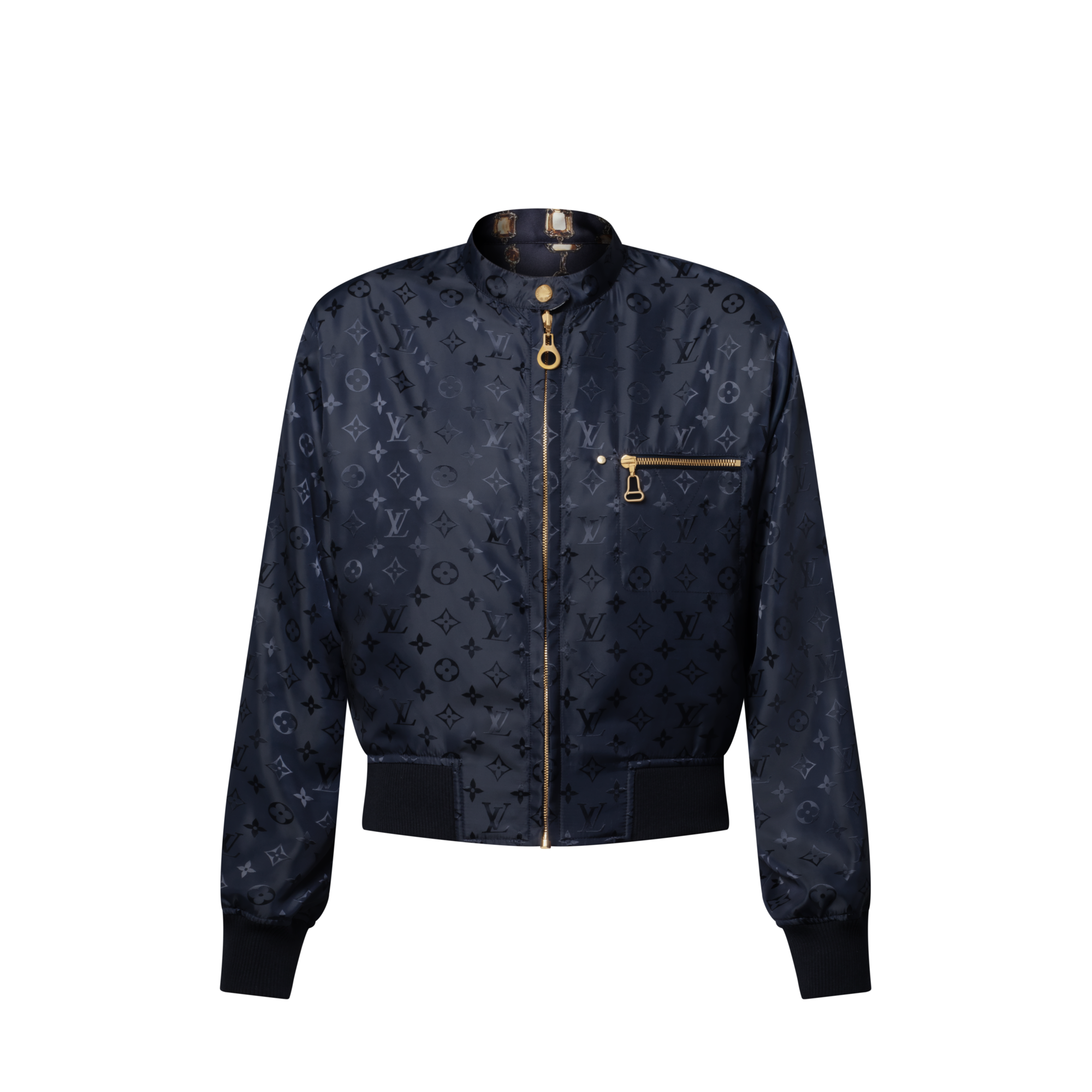  Ready-to-Wear Coats and Jackets Reversible Necklace Bomber Jacket | Louis Vuitton ® (Product zoom)