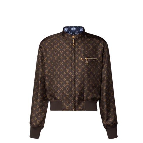 Ready-to-Wear Coats and Jackets Reversible Nouveau Bomber Jacket | Louis Vuitton ® (Product zoom)