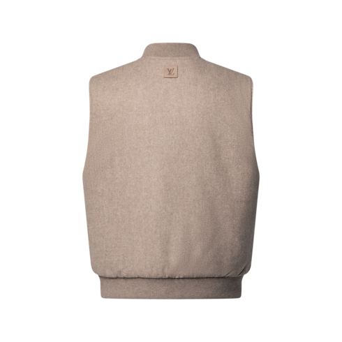 Prêt-à-Porter Tout le Prêt-à-Porter Reversible Padded Wool Vest | Louis Vuitton ® (Zoom produit)