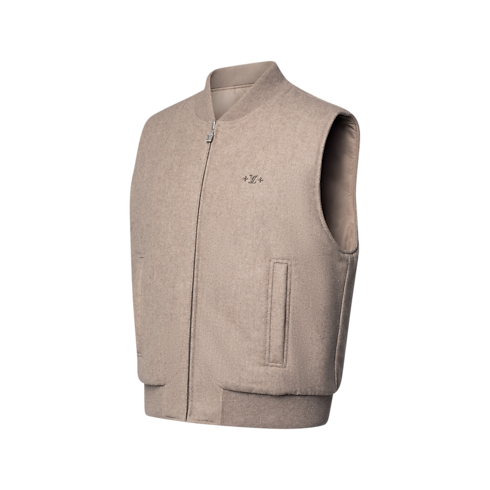 Prêt-à-Porter Tout le Prêt-à-Porter Reversible Padded Wool Vest | Louis Vuitton ® (Zoom produit)