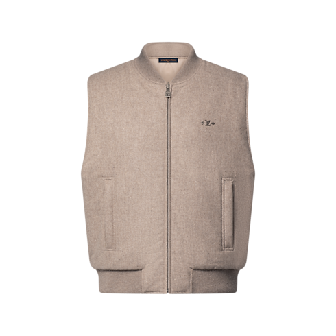 Prêt-à-Porter Tout le Prêt-à-Porter Reversible Padded Wool Vest | Louis Vuitton ® (Zoom produit)