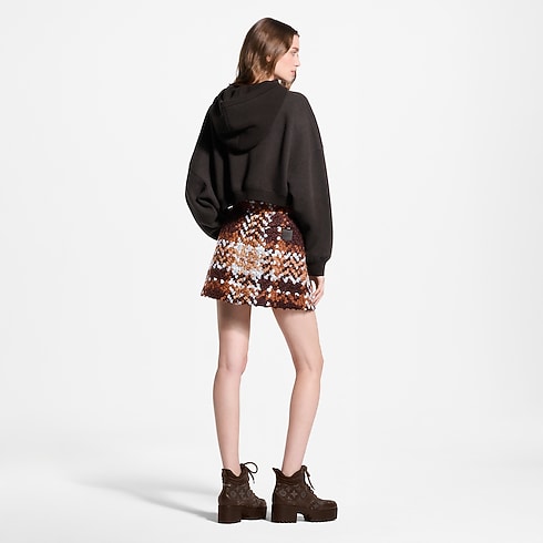 Ready-to-Wear T-shirts and Sweatshirts Ribbed Accent Hoodie | Louis Vuitton ® (Product zoom)