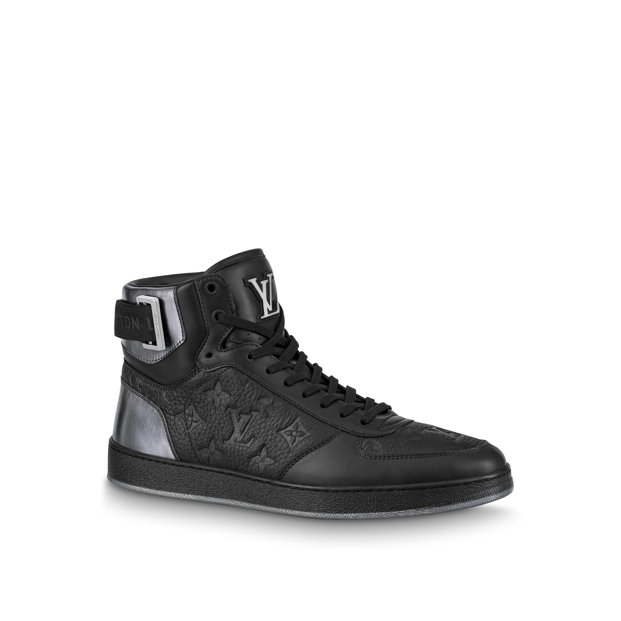 lv black sneakers mens