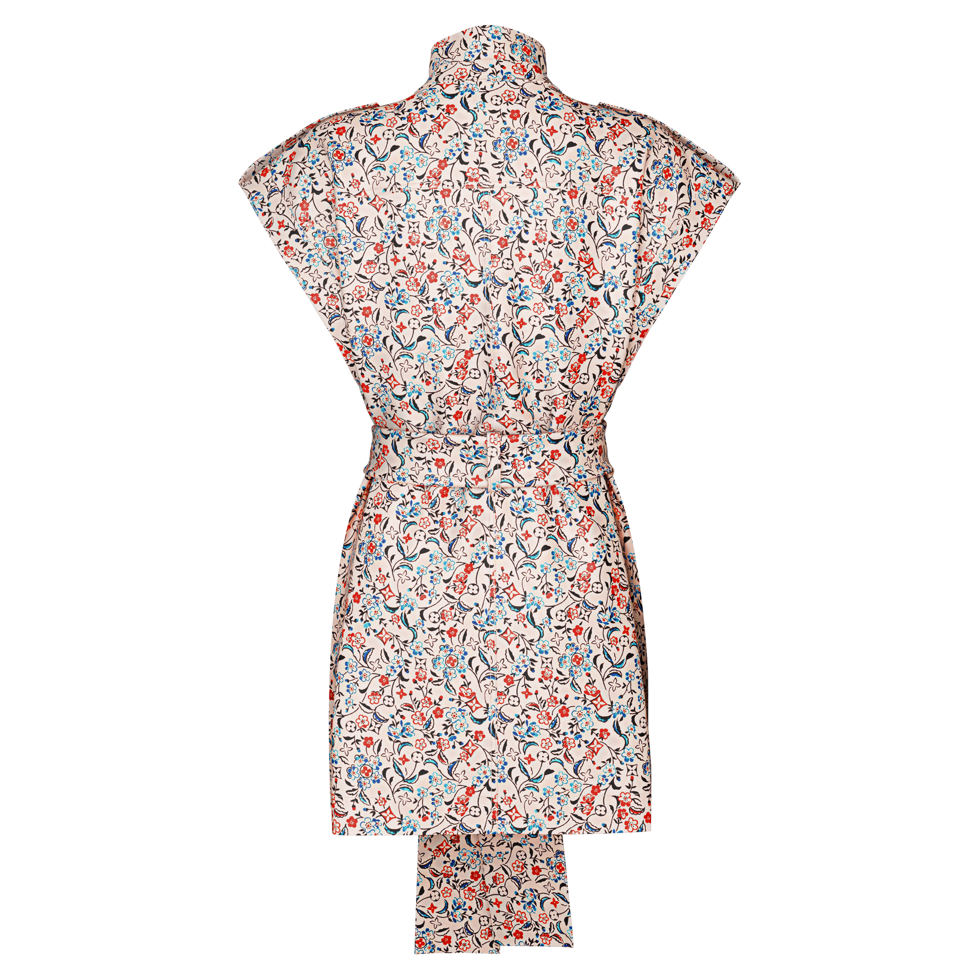  Prêt-à-Porter Robes Robe à ceinture Monogram Bloom | Louis Vuitton ® (Zoom produit)