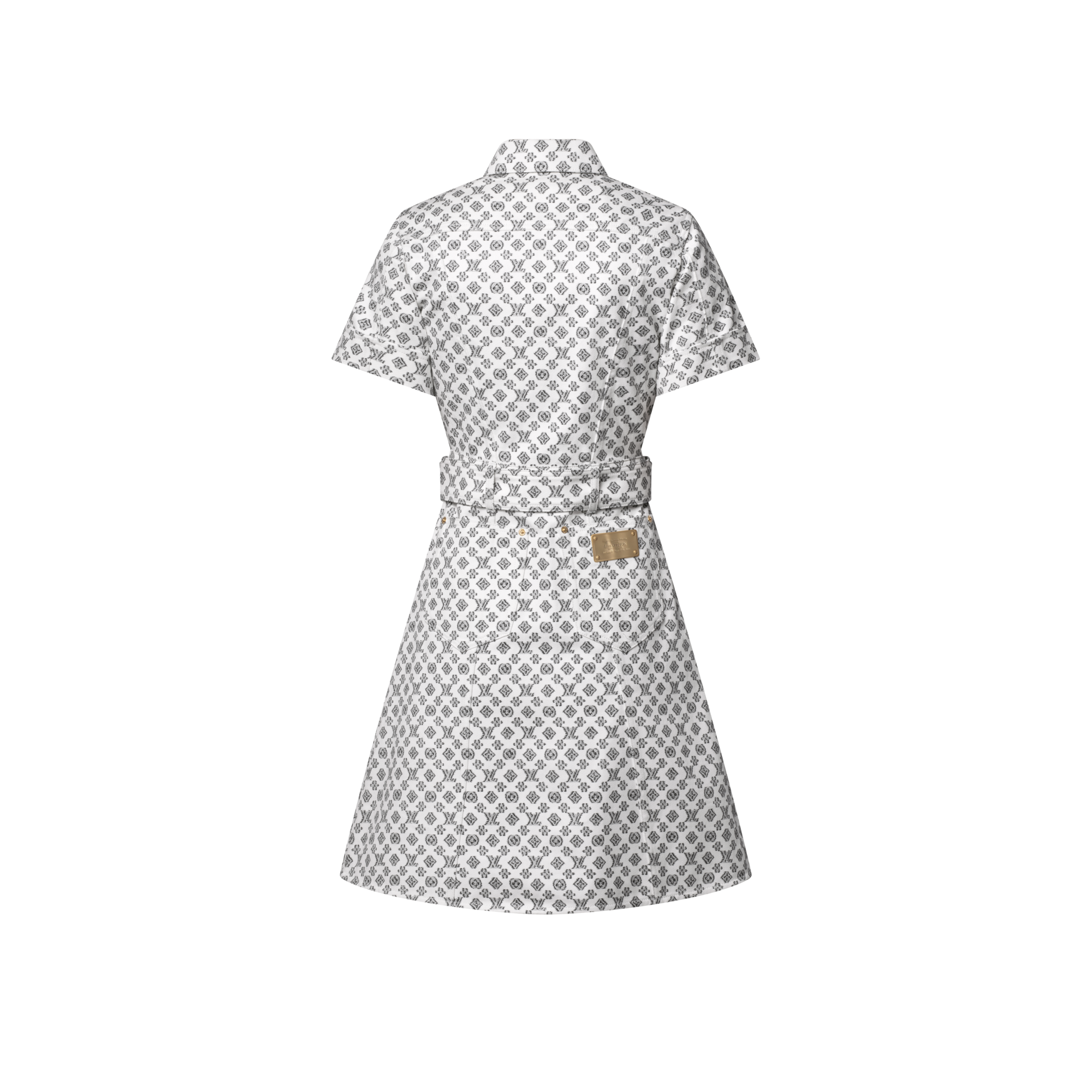  Prêt-à-Porter Robes Robe chemise Blurry Monogram | Louis Vuitton ® (Zoom produit)
