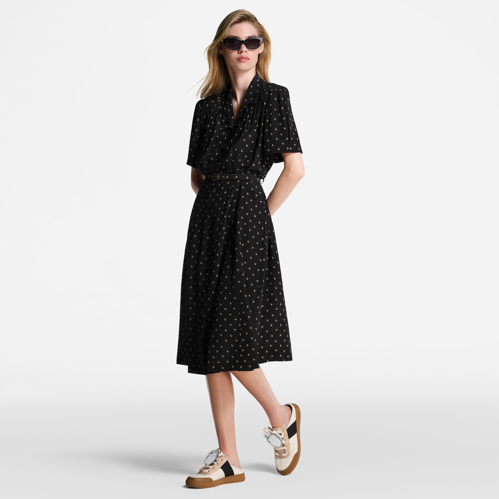  Prêt-à-Porter Robes Robe chemise LV By GC | Louis Vuitton ® (Zoom produit)