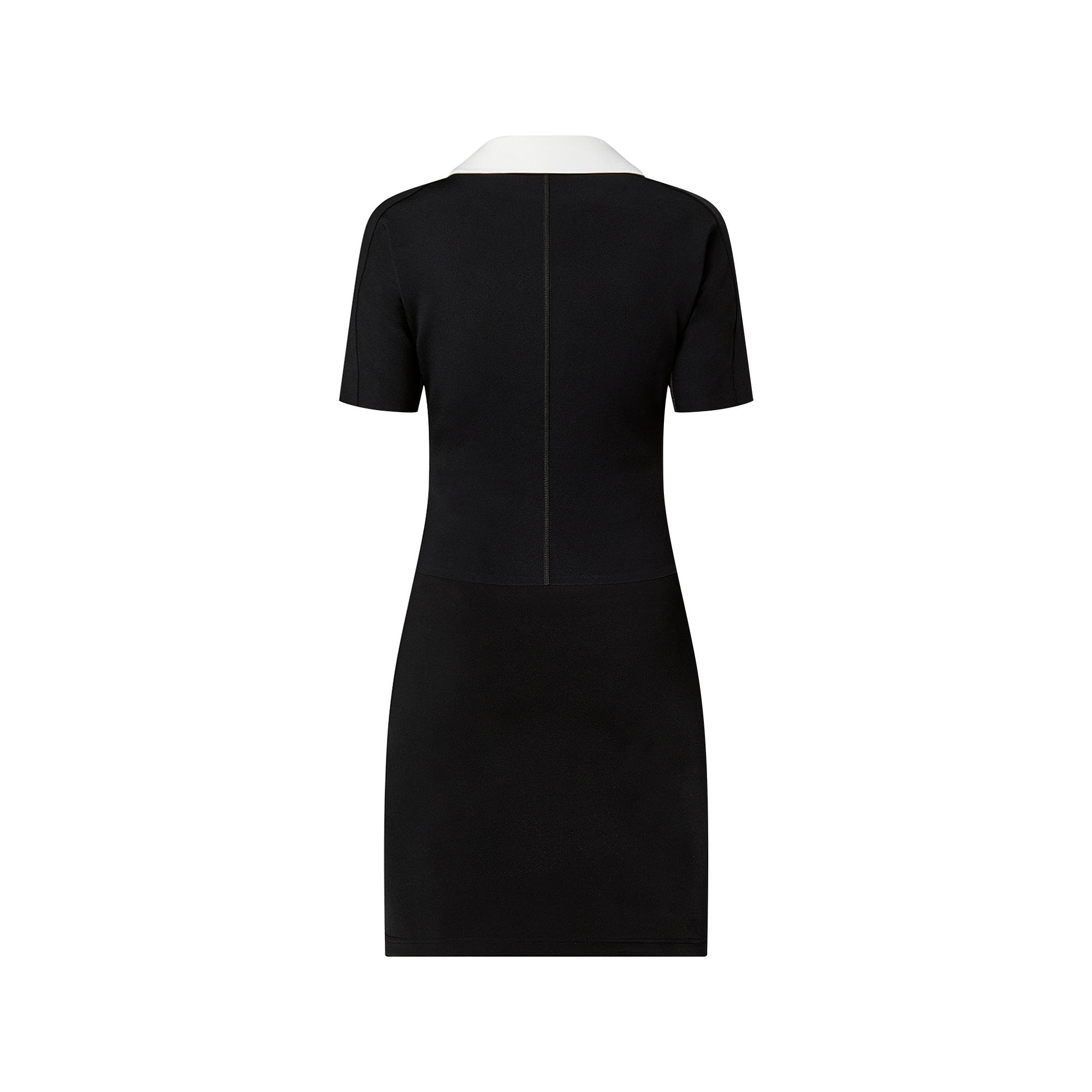 Robe Jersey élasthanne Noir Et Blanc Taille M - Style évasé, Sans Manches, Occasion Très Bon état