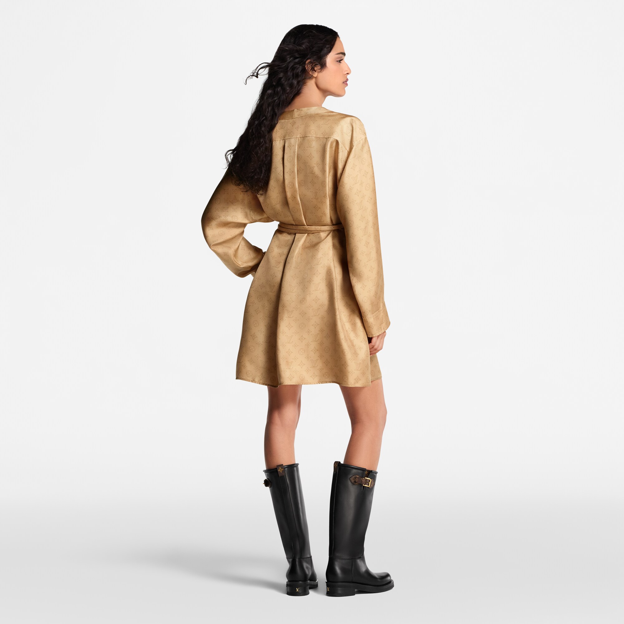  Prêt-à-Porter Robes Robe Mahina à avant boutonné | Louis Vuitton ® (Zoom produit)