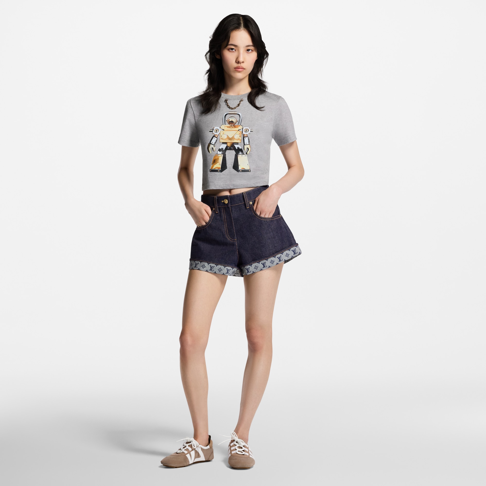 Ready-to-Wear Tops Robot Crop Top | Louis Vuitton ® (Product zoom)