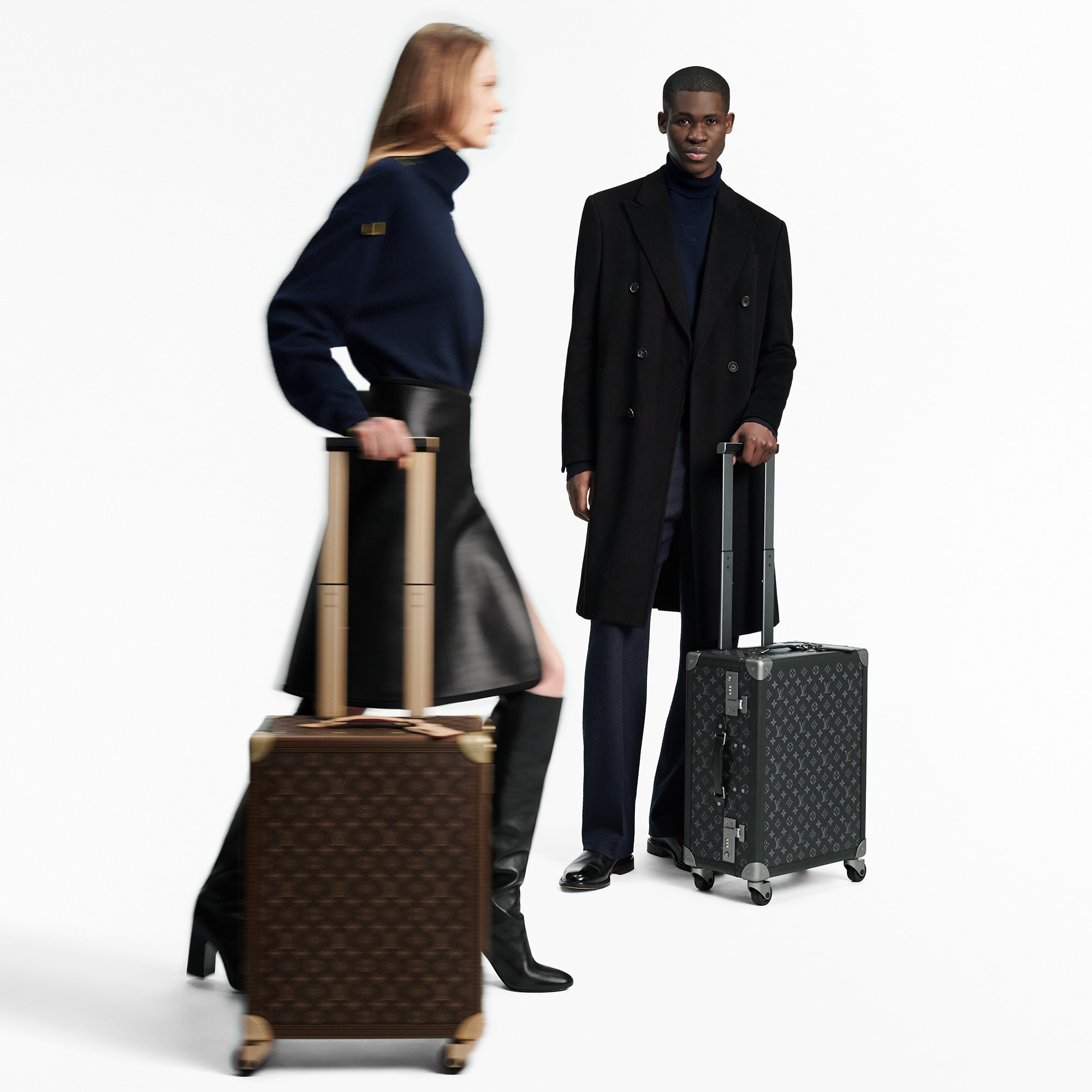Monogram Eclipse Canvas Travel Rolling Luggage Rolling Trunk  | Louis Vuitton ® (Product zoom)