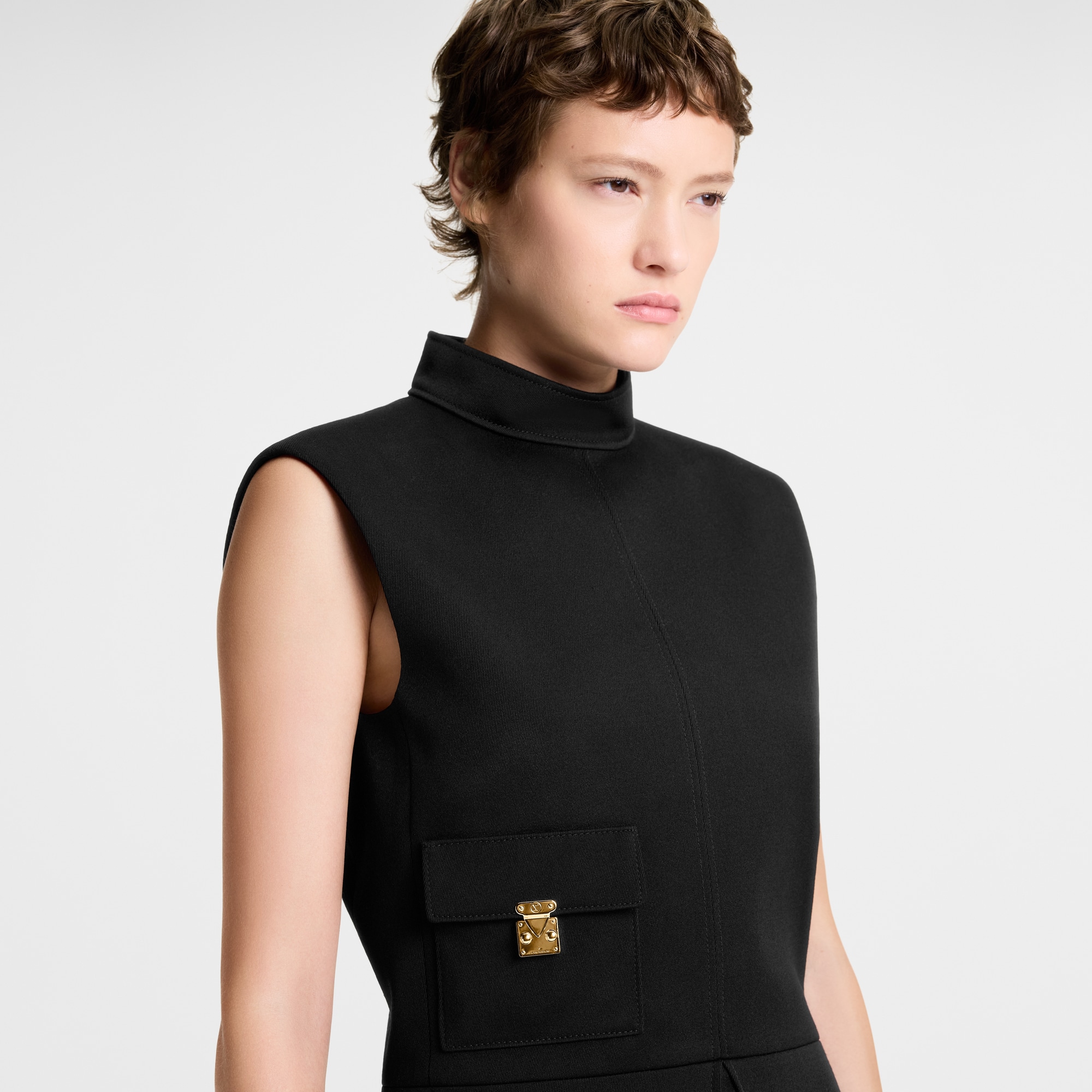  Ready-to-Wear Dresses S-Lock Pocket Dress | Louis Vuitton ® (Product zoom)