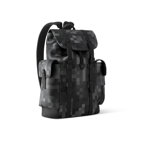 Damoflage Sacs Homme LV Icons Sac à dos Christopher MM | Louis Vuitton ® (Zoom produit)