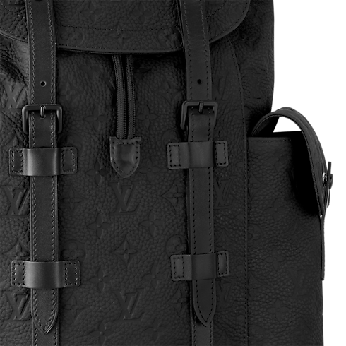Toile Monogram et cuir Taurillon Sacs Tous les Sacs Sac à dos Christopher MM | Louis Vuitton ® (Zoom produit)