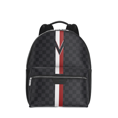 Toile Damier Graphite Personnalisation All Personalization Sac à dos Discovery PM | Louis Vuitton ® (Zoom produit)