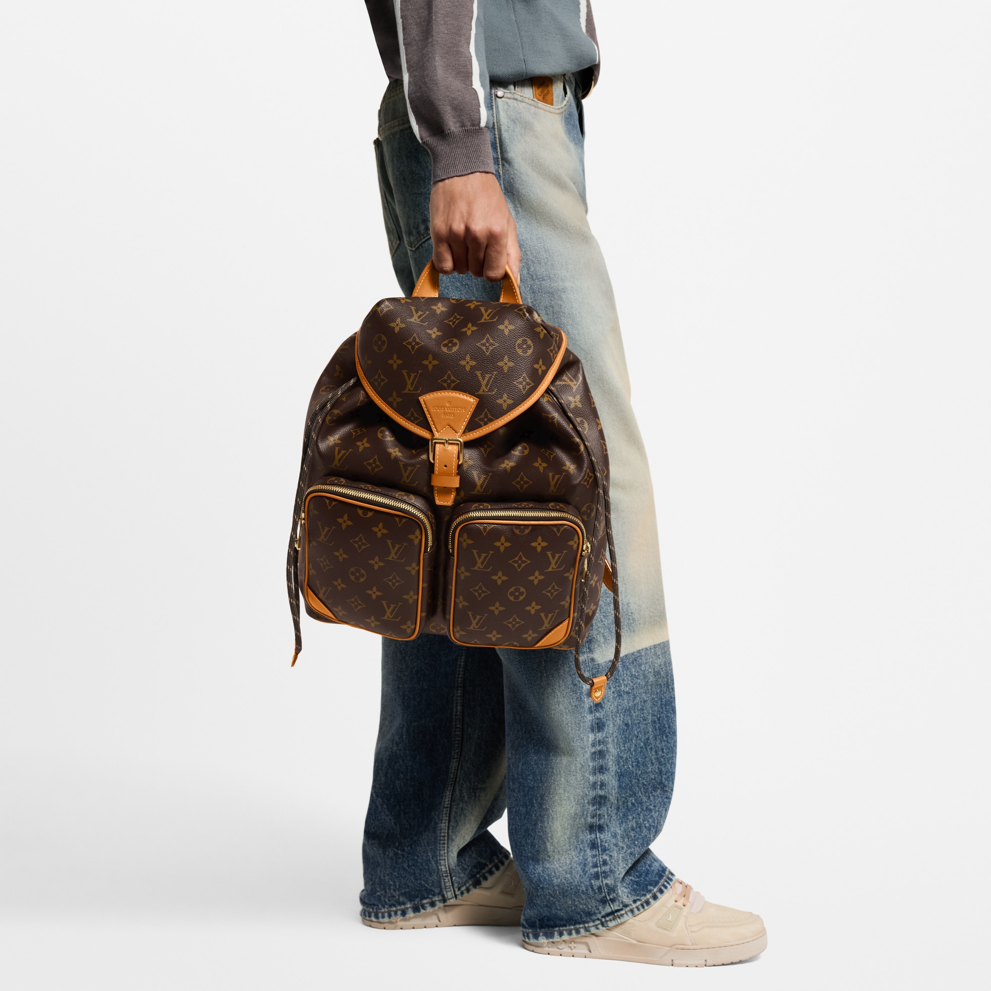 Monogram Archive Sacs Homme Nouveautes Sac à dos Montsouris Cargo | Louis Vuitton ® (Zoom produit)