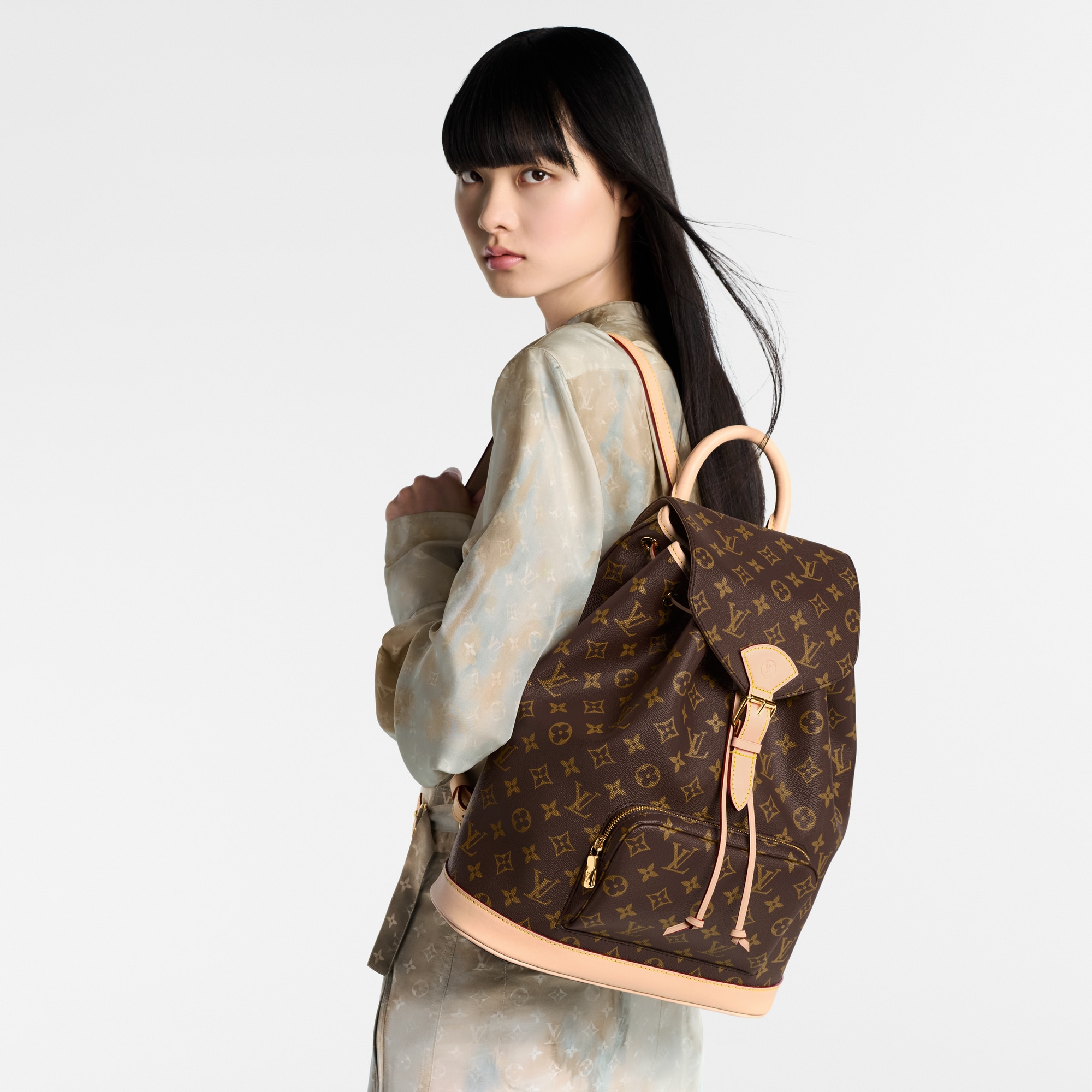 Monogram Sacs à Main Toutes Nos Collections Sac à dos Montsouris MM | Louis Vuitton ® (Zoom produit)