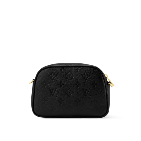Cuir Monogram Empreinte Petite Maroquinerie Portefeuilles sur Chaîne et Micro Sac Sac caméra Tiny | Louis Vuitton ® (Zoom produit)