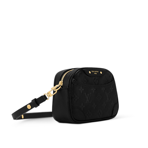 Cuir Monogram Empreinte Petite Maroquinerie Portefeuilles sur Chaîne et Micro Sac Sac caméra Tiny | Louis Vuitton ® (Zoom produit)