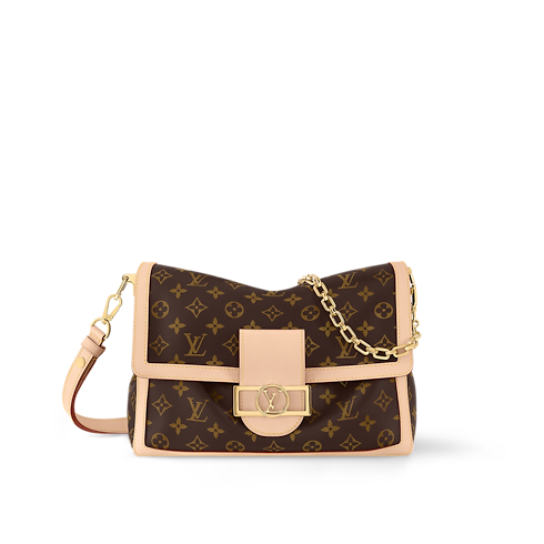 Monogram Sacs à Main All Collections Sac Dauphine Soft GM | Louis Vuitton ® (Zoom produit)