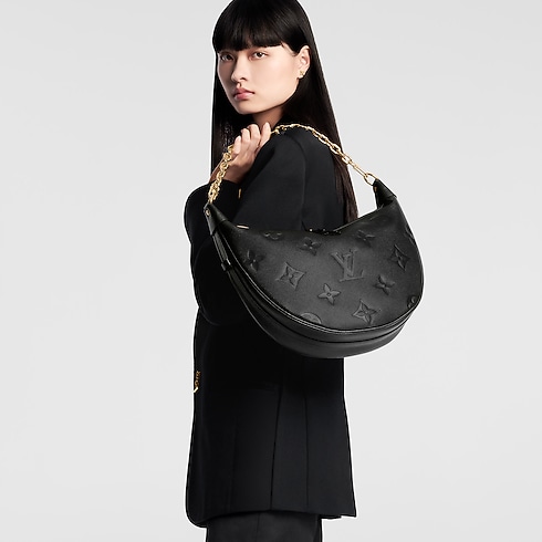 Cuir Monogram Empreinte Cadeaux Fete des Meres } Sac hobo Loop | Louis Vuitton ® (Zoom produit)