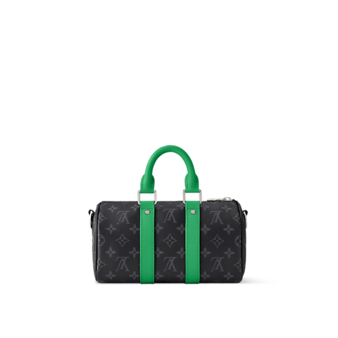 Monogram Eclipse Sacs Homme LV Icons Sac Keepall Bandoulière 25 | Louis Vuitton ® (Zoom produit)