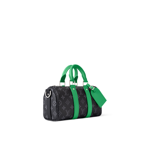 Monogram Eclipse Sacs Homme LV Icons Sac Keepall Bandoulière 25 | Louis Vuitton ® (Zoom produit)