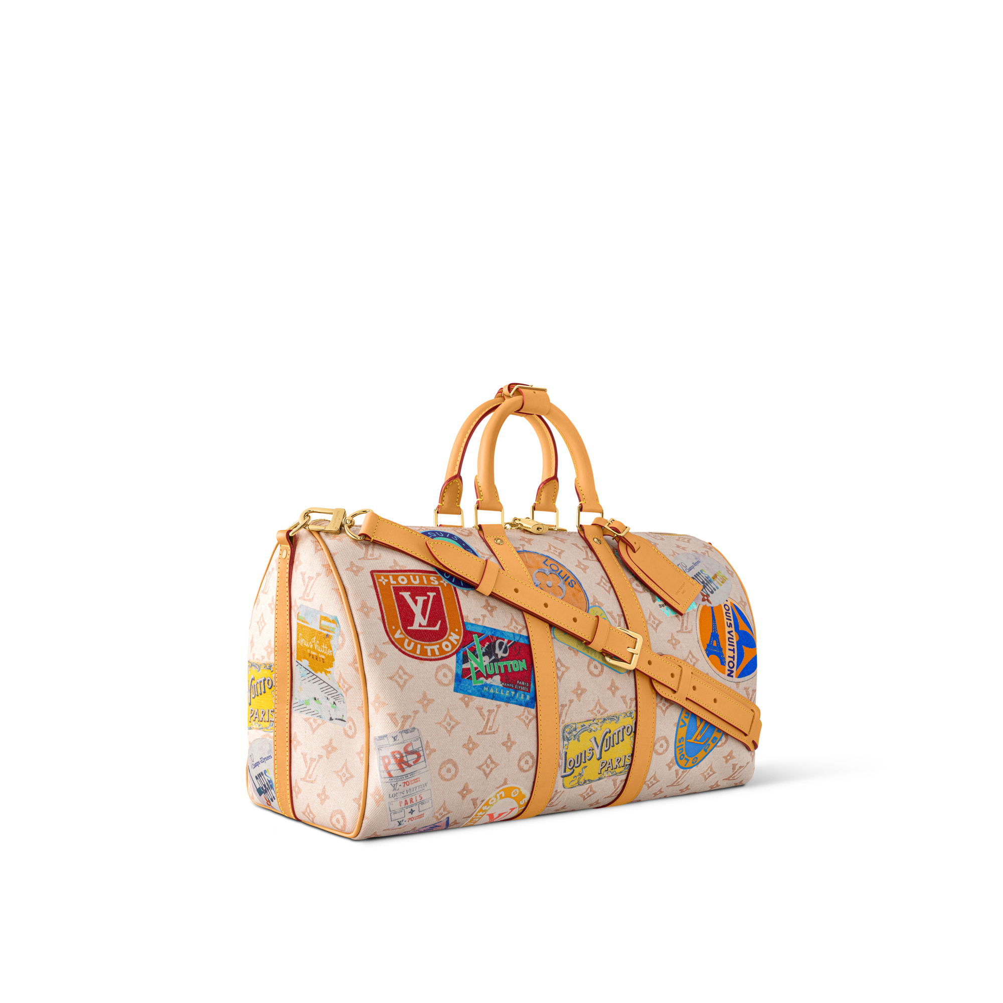 Autres Toiles Monogram Voyage Sacs de voyage Sac Keepall Bandoulière 45 | Louis Vuitton ® (Zoom produit)