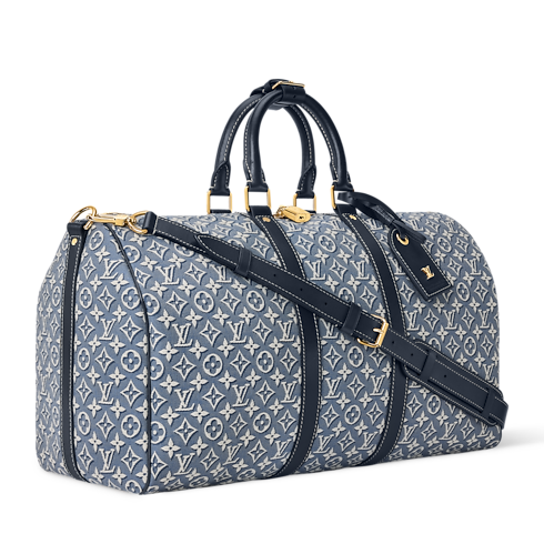 Autres Toiles Monogram Sacs de voyage et Bagages roulants Sacs de voyage Sac Keepall Bandoulière 45 | Louis Vuitton ® (Zoom produit)