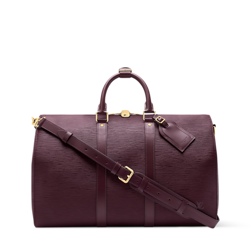 Cuir Epi Sacs de voyage et Bagages roulants Sacs de voyage Sac Keepall Bandoulière 45 | Louis Vuitton ® (Zoom produit)