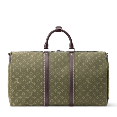 Monogram Heritage Sacs de voyage et Bagages roulants Sacs de voyage Sac Keepall Bandoulière 50 | Louis Vuitton ® (Zoom produit)