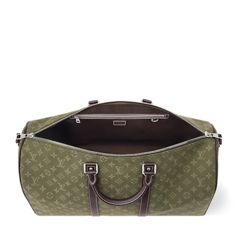 Monogram Heritage Sacs de voyage et Bagages roulants Sacs de voyage Sac Keepall Bandoulière 50 | Louis Vuitton ® (Zoom produit)