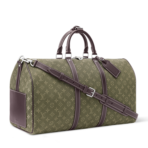 Monogram Heritage Sacs de voyage et Bagages roulants Sacs de voyage Sac Keepall Bandoulière 50 | Louis Vuitton ® (Zoom produit)
