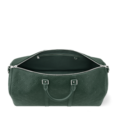 Taurillon Monogram Voyage Sacs de voyage Sac Keepall Bandoulière 50 | Louis Vuitton ® (Zoom produit)