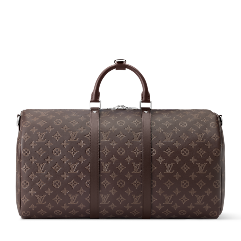 Monogram Shadow Sacs de Voyage Nouveautes Sacs de Voyage Sac Keepall Bandoulière 50 | Louis Vuitton ® (Zoom produit)