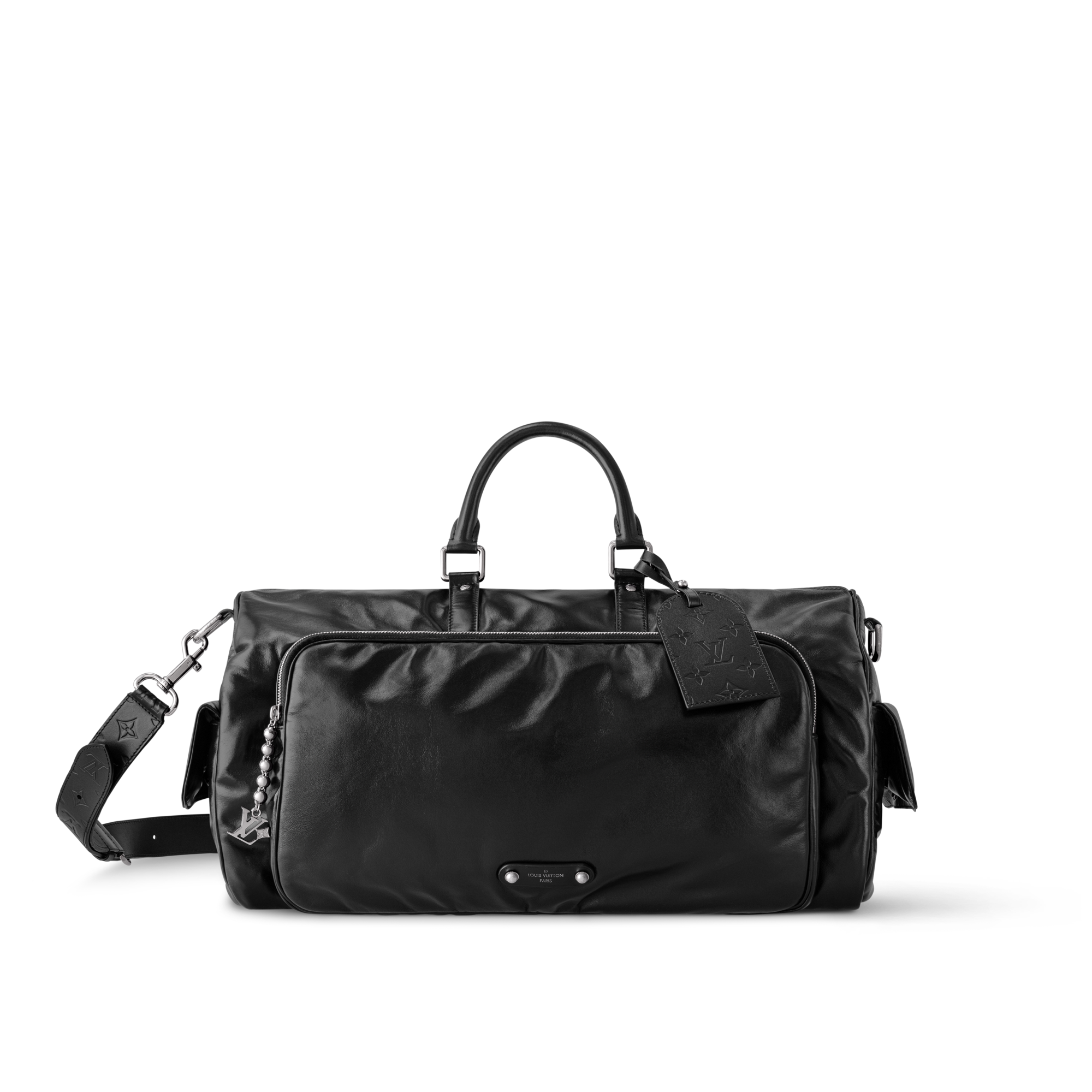 H35 Sacs Homme LV Icons Sac Keepall Cargo Bandoulière 50 | Louis Vuitton ® (Zoom produit)