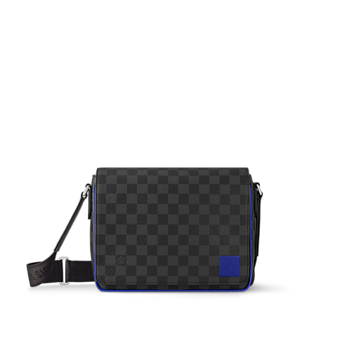 Toile Damier Graphite Sacs Homme Nouveautes Sac messenger District | Louis Vuitton ® (Zoom produit)