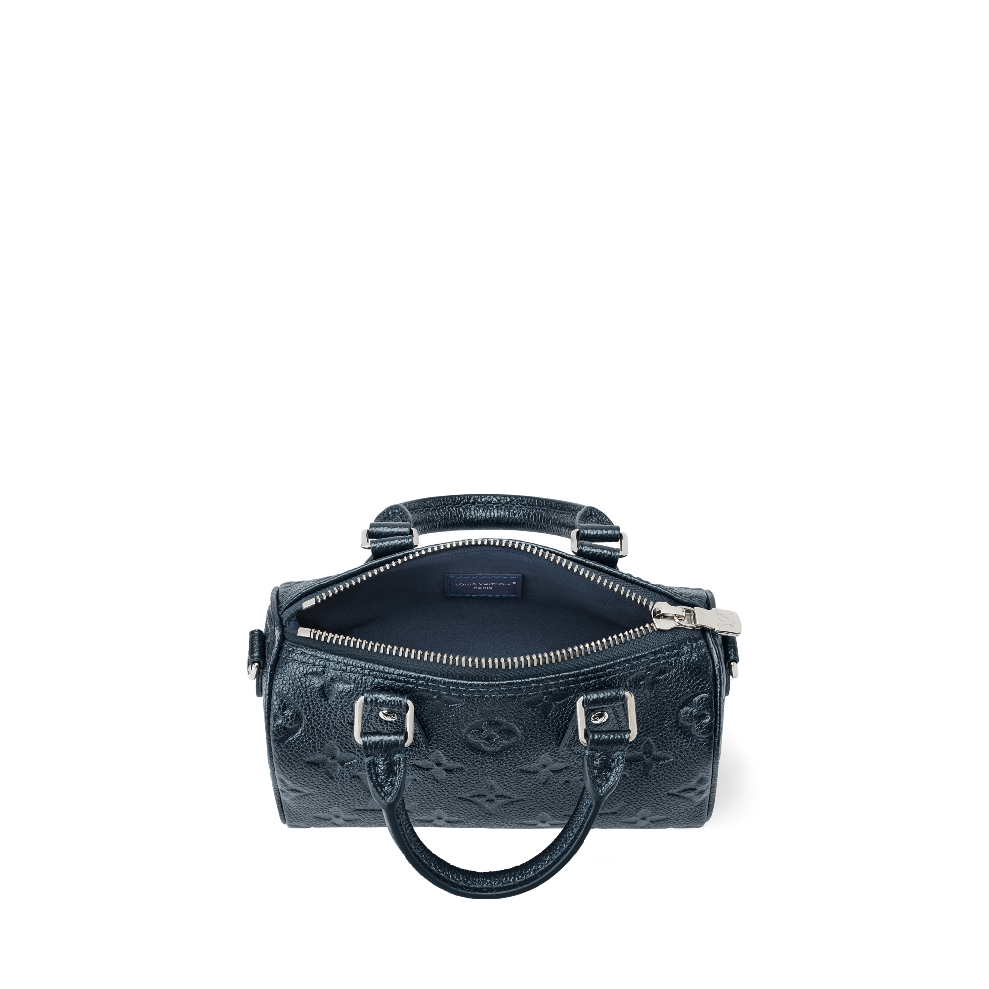 Cuir Monogram Empreinte Petite Maroquinerie Portefeuilles sur Chaîne et Micro Sac Sac Nano Speedy | Louis Vuitton ® (Zoom produit)