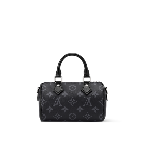 Monogram Eclipse Petite Maroquinerie Portefeuilles sur Chaîne et Micro Sac Sac Nano Speedy | Louis Vuitton ® (Zoom produit)