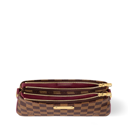 Damier Ebène Petite Maroquinerie Micro Sac et Portefeuilles sur Chaîne Sac Nano Speedy | Louis Vuitton ® (Zoom produit)