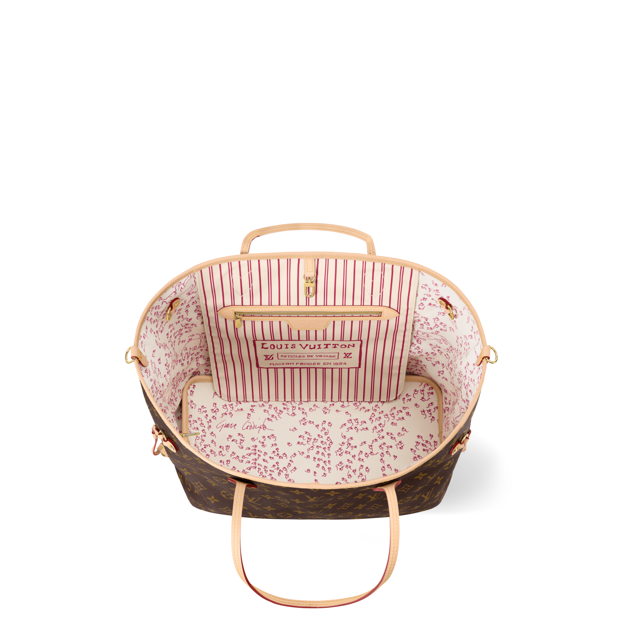 Monogram Sacs Femme Sacs Iconiques Sac Neverfull Inside Out GM | Louis Vuitton ® (Zoom produit)