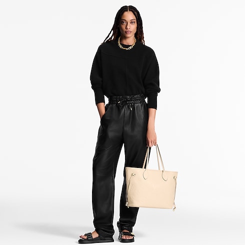 Cuir Monogram Empreinte Sacs à Main Toutes Nos Collections Sac Neverfull MM | Louis Vuitton ® (Zoom produit)