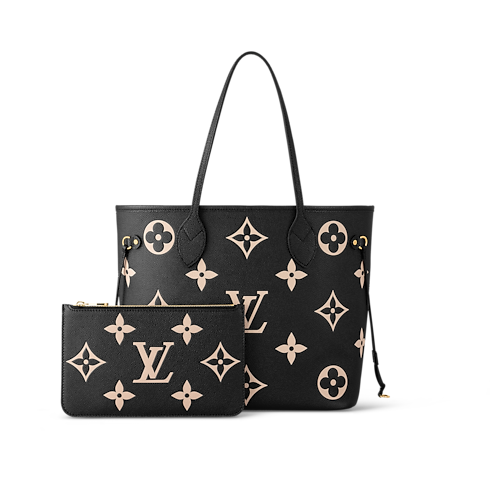 Cuir Monogram Empreinte Sacs à Main Toutes Nos Collections Sac Neverfull MM | Louis Vuitton ® (Zoom produit)